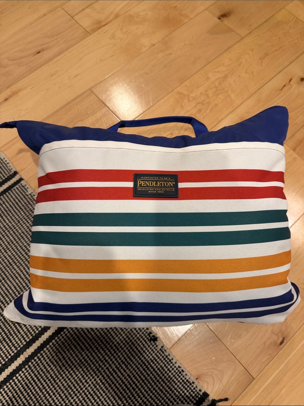 Pendleton blanket - fold up in bag
